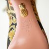 1669€ Aquazzura Firenze botines estampados Brooklyn Rose Jacquard Talla 40 Nuevos - Imagen 8