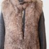 Brunello Cucinelli abrigo de punto de cachemira y pelo natural Talla S - Imagen 5