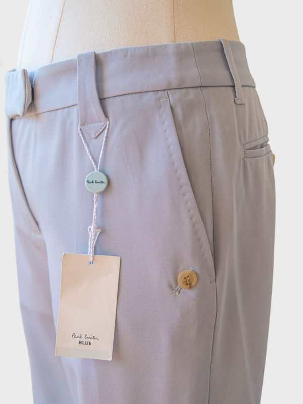 280€ Paul Smith pantalón de lana azul claro Talla IT40 (S)