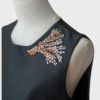 295€ Tara Jarmon vestido negro pedrería Talla FR38 (M) Nuevo - Imagen 2