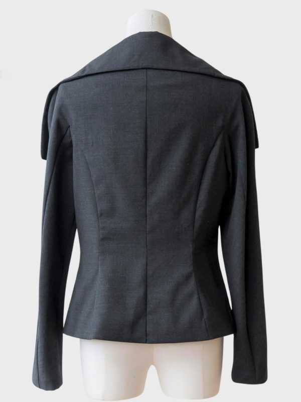 Dior blazer gris antracita de cachemira Talla FR34 (XS-S)