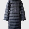 Moncler chaqueta larga plumas con pelo natural cordero de Mongolia 2 (M) - Imagen 2