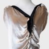 Louis Vuitton 2009 Vintage vestido terciopelo volantes FR38 (M) - Imagen 4