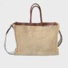 Nº21 Bolso bandolera beige marrón sisal - Imagen 2