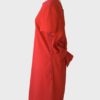 Lanvin Paris vestido rojo lazo Talla FR42 (XL) Nuevo - Imagen 4