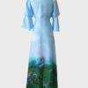 Paul & Joe Arty print vestido maxi Talla FR38 (M) - Imagen 3