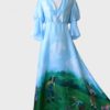 Paul & Joe Arty print vestido maxi Talla FR38 (M) - Imagen 4