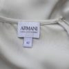 Giorgio Armani blusa de seda gris lazo Talla IT42 (M) - Imagen 4