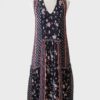 Claudie Pierlot vestido midi estampado flores Talla 36 - Imagen 3