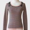 Ermanno Scervino jersey rayas con pedrería Talla IT38 (XS)