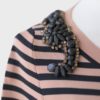 Ermanno Scervino jersey rayas con pedrería Talla IT38 (XS) - Imagen 4