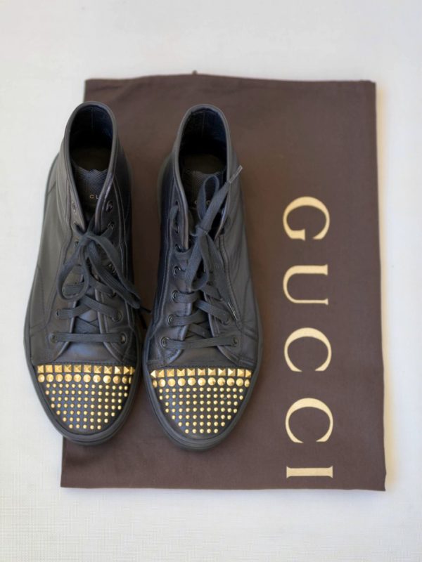 Gucci Dapper Dan zapatillas altas botines Talla 36.5