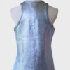 Mason by Michelle Mason tank top azul metalizado Talla S - Imagen 2