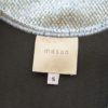Mason by Michelle Mason tank top azul metalizado Talla S - Imagen 4