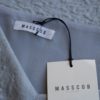 Masscob vestido mini gris azulado Talla M Nuevo - Imagen 9