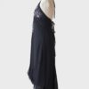 Paola Frani Vintage vestido seda y ante Talla 44 (L) Nuevo - Imagen 2