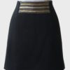Pierre Balmain mini falda con detalle en cintura Talla FR40 (L)