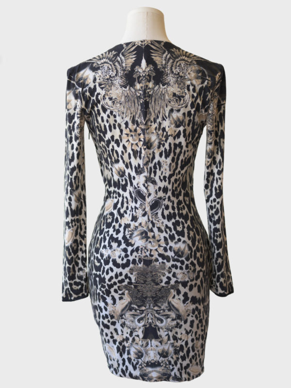 Roberto Cavalli vestido animal print Talla IT42 (S)