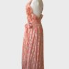 Sundress vestido halter detalles dorados Talla XL - Imagen 3