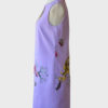 Versace vestido mini lila estampado Talla IT40 (S) - Imagen 3