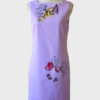 Versace vestido mini lila estampado Talla IT40 (S)
