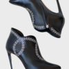 Alaïa botines de cuero tacón alto Talla 39 Nuevos