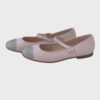 Dior bailarinas de cuero rosa palo Talla 36 Nuevas - Imagen 7