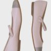 Dior bailarinas de cuero rosa palo Talla 36 Nuevas - Imagen 2