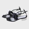 Lanvin sandalias romanas de lona Talla 37 - Imagen 2
