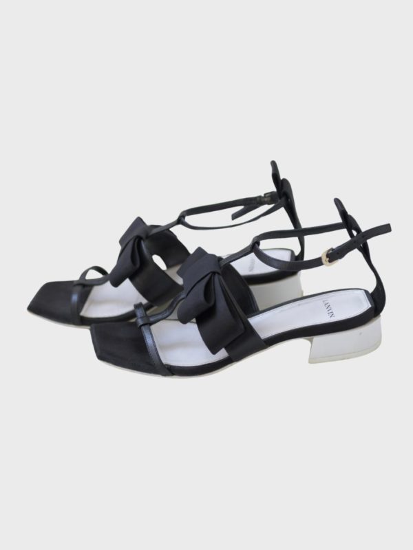 Lanvin sandalias romanas de lona Talla 37