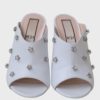 Nº21 tacones de cuero con pedrería Talla 37 Nuevos - Imagen 3