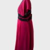 Suzie Wong vestido burdeos pedrería Talla M Nuevo - Imagen 3
