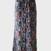 ANTONIO MARRAS pantalón ancho estampado zigzag terciopelo