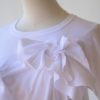COMME DES GARÇONS camiseta blanca con lazos Talla L - Imagen 3