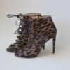 Giambattista Valli zapatos botines tacón leopardo Talla 40 - Imagen 4