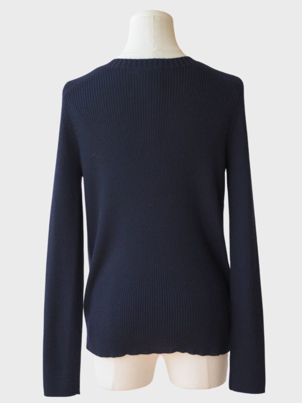 Tory Burch jersey ante natural / lana Talla M