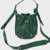 The Kopples Paris bolso Tina cubo bandolera verde Nuevo