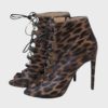 Giambattista Valli zapatos botines tacón leopardo Talla 40