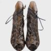 Giambattista Valli zapatos botines tacón leopardo Talla 40 - Imagen 2