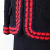 Gucci conjunto negro / rojo Talla IT44 /42 Nuevo - Imagen 7
