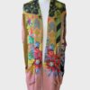 Etro Milano cárdigan kimono estampado flecos IT40 (S-M) Nuevo