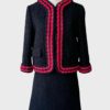 Gucci conjunto negro / rojo Talla IT44 /42 Nuevo