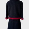 Gucci conjunto negro / rojo Talla IT44 /42 Nuevo - Imagen 3