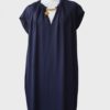 Stella McCartney Falabella vestido azul marino Talla