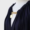 Stella McCartney Falabella vestido azul marino Talla - Imagen 5