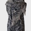 Etro Milano dos piezas chaleco capa estampado paisley S-M Nuevo