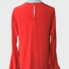 Givenchy blusa rojo vivo mangas acampanadas Talla FR36 (S) - Imagen 3