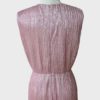 Gucci vestido fiesta rosa metalizado Talla M - Imagen 4