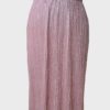 Gucci vestido fiesta rosa metalizado Talla M - Imagen 5