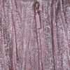 Gucci vestido fiesta rosa metalizado Talla M - Imagen 6